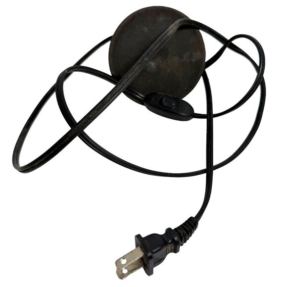 Blue Single Lily Tulip Gone With The Wind Frosted Lamp Desk Lamp 8.25" FLAW - Picture 11 of 11